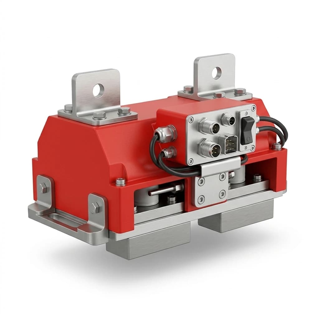 Heavy duty steel plate electro permanent lifting magnet module